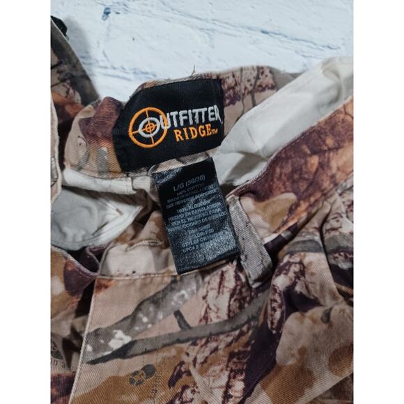Outfitters Ridge Mens Pants‎ Size L Fusion 3.0 Brown Camo Outdoors 36 38 X 32 - Picture 4 of 5